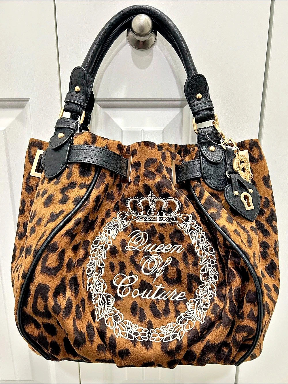 Juicy Couture Queen of Couture Leopard Tote